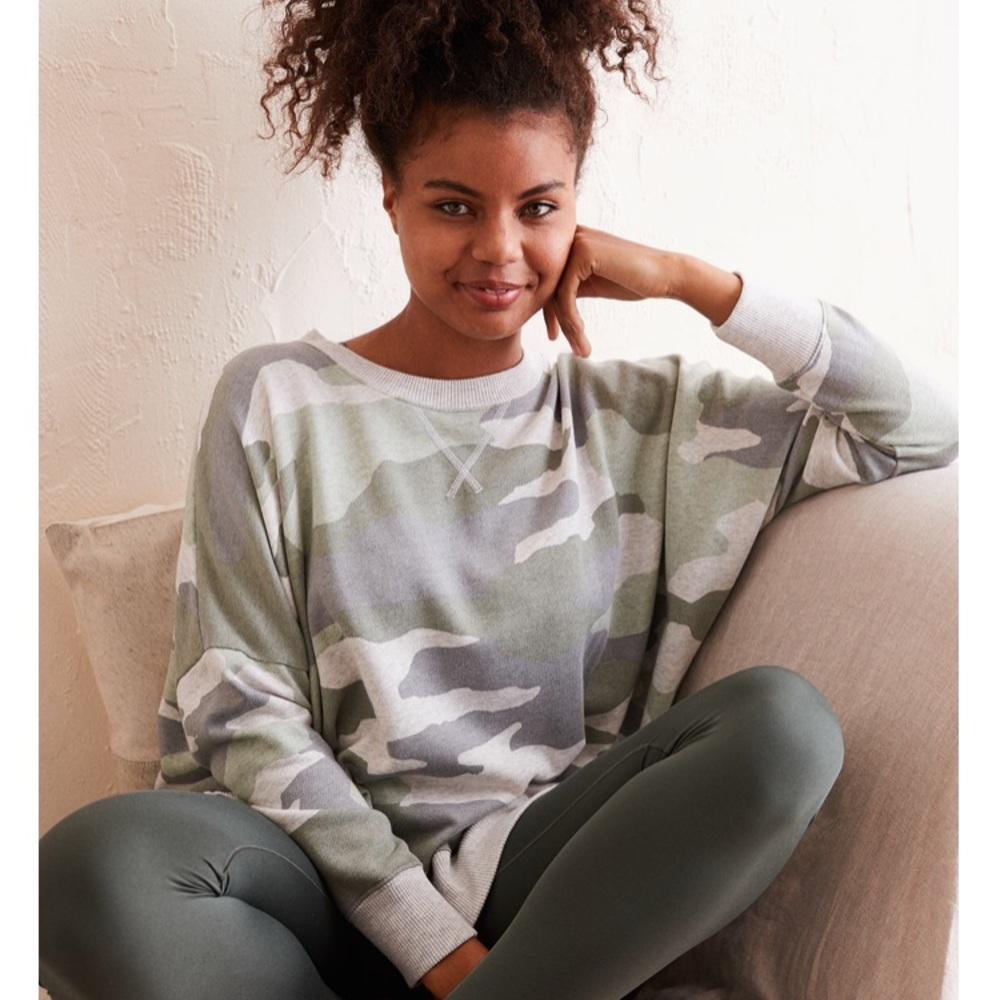 Aerie Camouflage Sweatshirt